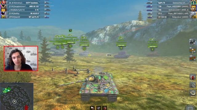 Е50М - Стоит ли качать в 2022 году?/ Wot Blitz