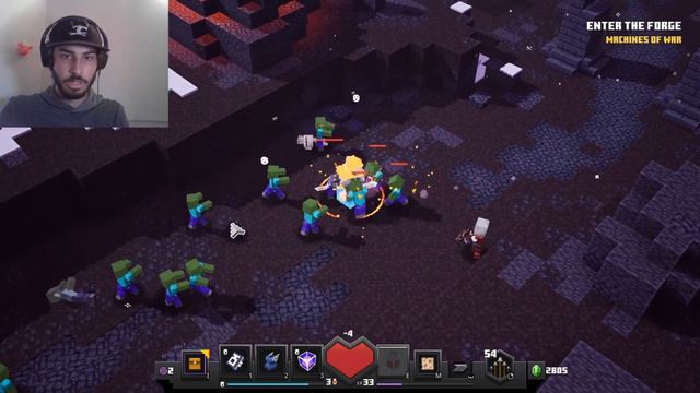 HORDES BE GONE! Minecraft Dungeons Pt. 2 смотреть онлайн