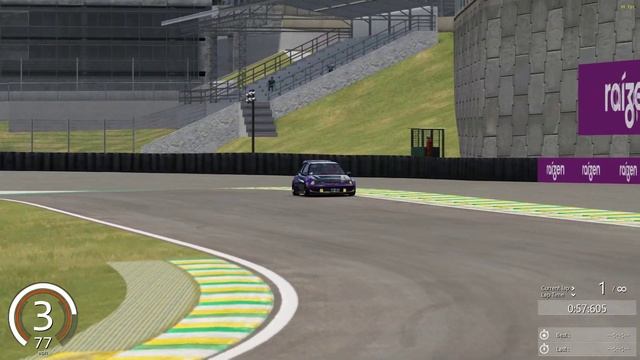 Assetto Corsa EU3 Civic EK at Interlagos смотреть онлайн