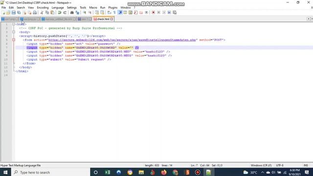 $700 Bounty || Easy to ByPass CSRF | POC | BugBounty смотреть онлайн