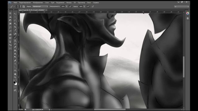 Рисунок в Photoshop'е — Фэнтези (Часть 1) смотреть онлайн