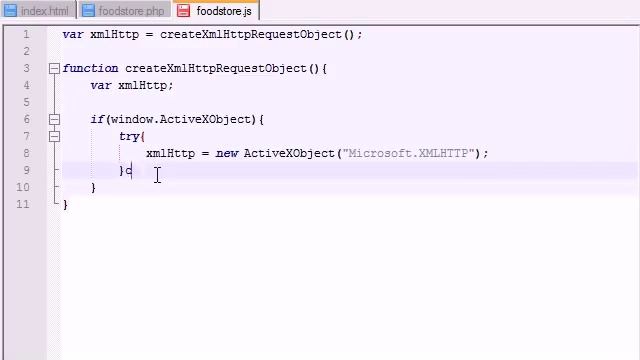 AJAX Tutorial 6 XMLHttpRequest смотреть онлайн