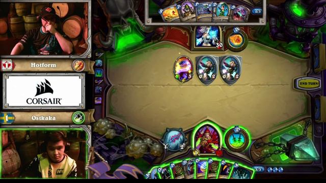 Hearthstone World Championship Ostkaka VS Hotform Quickest Win смотреть онлайн
