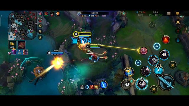 эвелинн против физза в валйд рифт | wild rift evelynn gameplay смотреть онлайн