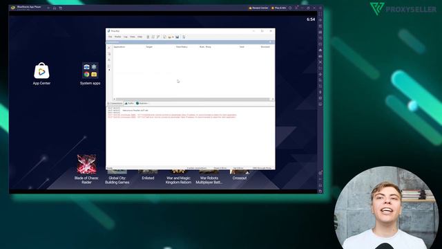 Настройка прокси в Android эмуляторе BlueStacks смотреть онлайн