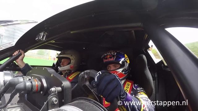 Max Verstappen Takes Jos Around Spa-Francorchamps In The Renault R.S. 01, 30/05/2015