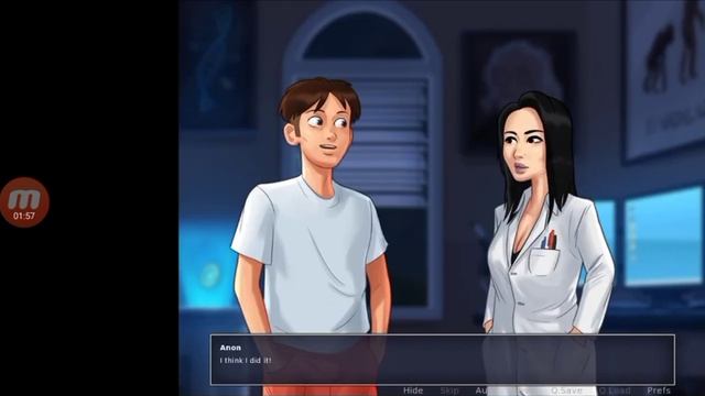how to make experiment in Miss Okita in Room in Summertime Saga Game смотреть онлайн