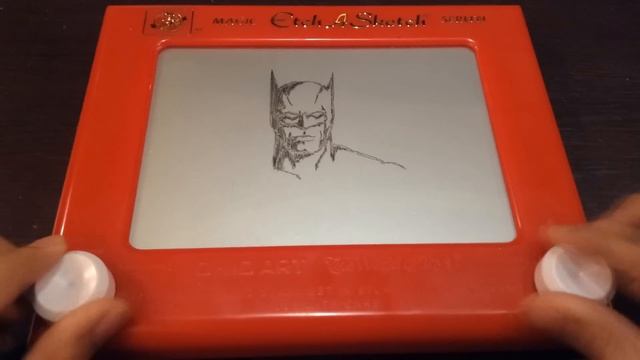 Batman Portrait | Etch-A-Sketch смотреть онлайн