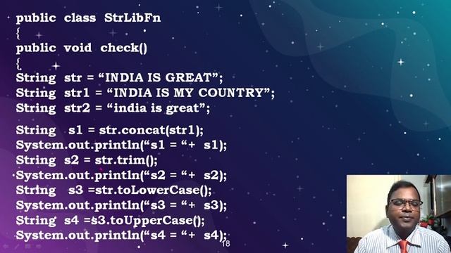 String Handling Part-II (String Functions) for Class X Computer Applications by Dinesh Albert смотреть онлайн