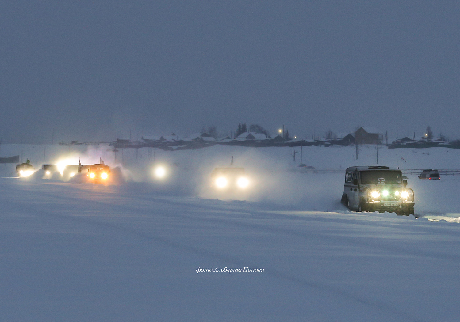 SNOW RACE гонки УАЗ по снегу