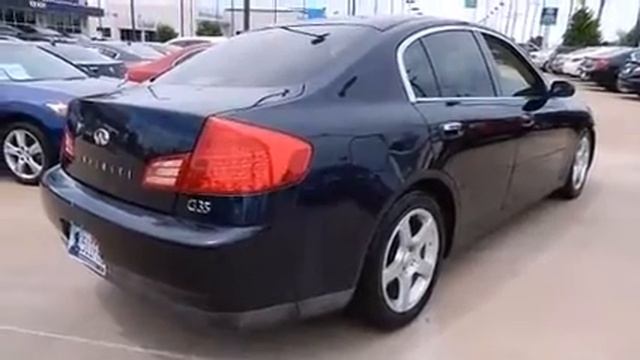 2004 Infiniti G35 Base w/Leather (A5) смотреть онлайн