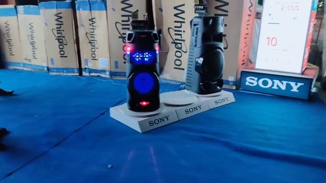 SONY MHC-V43D PARTY SPEAKER OUTDOOR SOUND TEST। смотреть онлайн