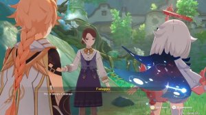 Цяоин, деревня историй. Квест в долине Чэньюй. Геншин Импакт