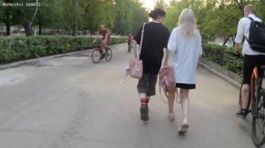 Вечерние вело покатушки на велосипеде по всему городу 06.06.2023