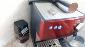 Кофемашина Polaris.Готовим кофе капучино.