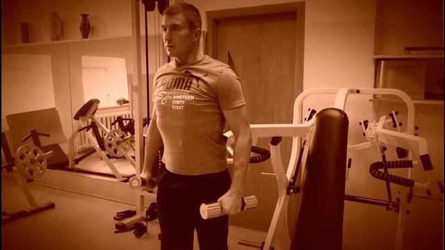 разведение гантелей в стороны стоя смотреть онлайн