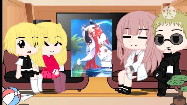 Oshinoko React To Hoshino Ai As Nilou