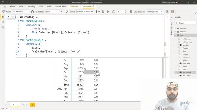 Weighted Average Calculation in Power BI смотреть онлайн