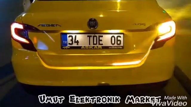 Fiat Aegea Bagaj Altı Kayar LED uygulaması смотреть онлайн