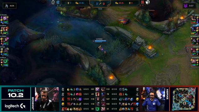 G2 vs. OG - Week 2 Day 2 | LEC Spring Split | G2 Esports vs. Origen (2020) смотреть онлайн