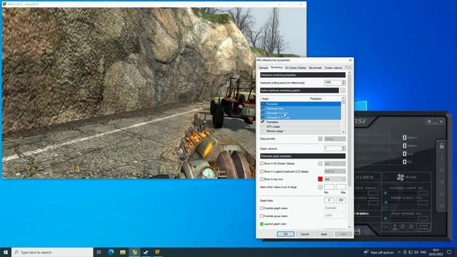 How to setup on screen stats in games with MSI Afterburner and RivaTuner. смотреть онлайн