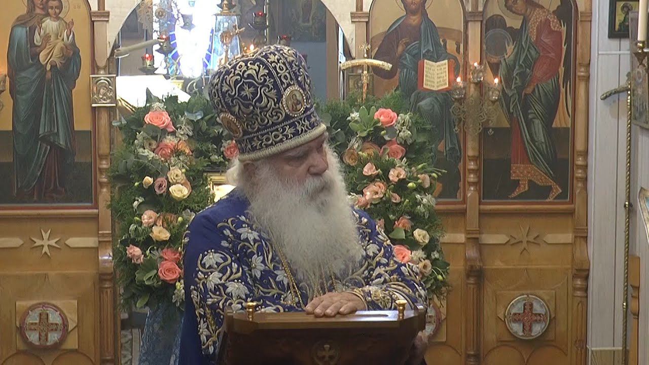 Рождество Пресвятой Богородицы. Первосвятительская проповедь после чтения Евангелия 21_09_23 смотреть онлайн