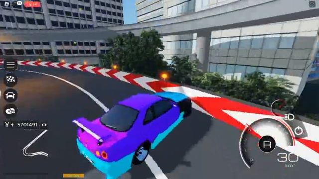 Nissan Skyline R34 GT:R vs Nissan Skyline R34 GT:R | Midnight Racing: Tokyo ROBLOX смотреть онлайн