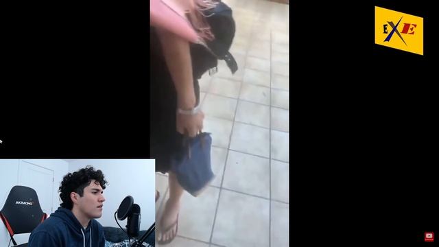 Reacting to Cringey Karen Videos (Visible Cringe) смотреть онлайн