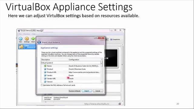 Oracle e Business Suite R12 2 4 Instance with Oracle VM Virtual Appliances on Oracle VM Virtual Box смотреть онлайн