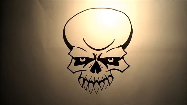 How to draw a Skull (Easy) смотреть онлайн
