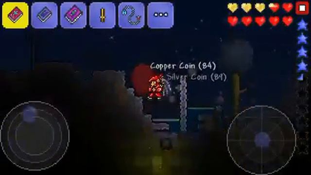 Terraria IOS attempting to survive blood moon in hardmode corrupt desert смотреть онлайн