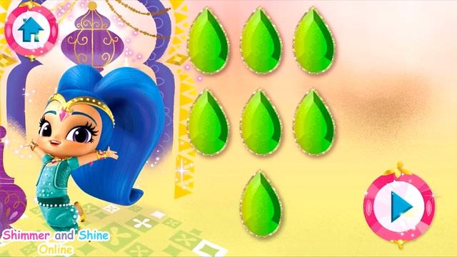 Shimmer and Shine Jewel Time Game смотреть онлайн