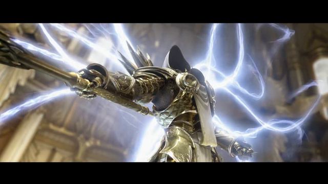 Diablo III Ultimate Evil Edition - Act II Deckard Cain Funeral & Tyrael, Imperious Fight Cutscene смотреть онлайн