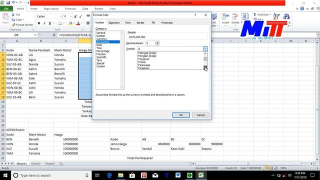 Mitt Cilegon Tutorial Mudah Microsoft Excel 12 Lia смотреть онлайн