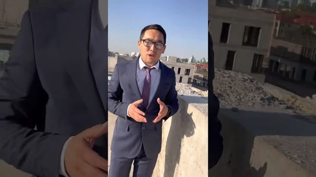 Esentai city каркасы монолитный железобетон. Толщина стен 30 см. Дома всего 3 этажа. смотреть онлайн