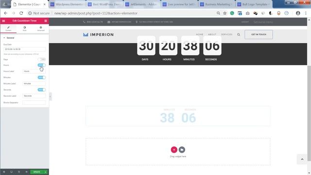 How to Create a Countdown Timer Module on Your Website with Elementor Page Builder? смотреть онлайн