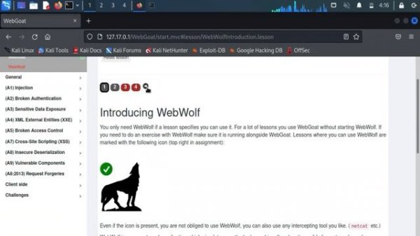 webgoat tutorial || webgoat walkthrough || webgoat application || Cyber World Hindi
