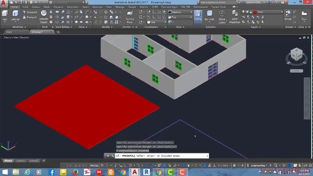 36-How to Draw and Design 3D Floors in AutoCad 2014/15/16/17/18 смотреть онлайн