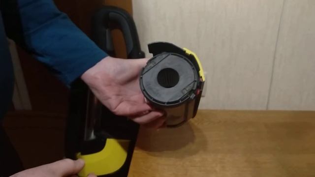 Очистка фильтра пылесос Karcher VC 5 смотреть онлайн