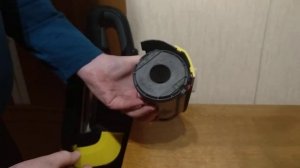 Очистка фильтра пылесос Karcher VC 5