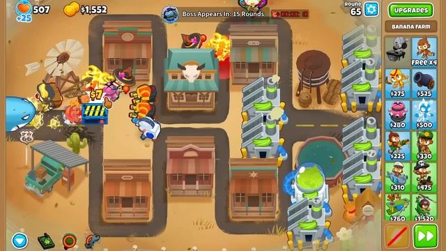 Ranked Vortex  Tutorial || Top 2 || Middle Of The Road BTD6