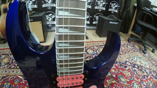 Ibanez Paul Gilbert PM100RE-JB 2009 New Old Stock смотреть онлайн