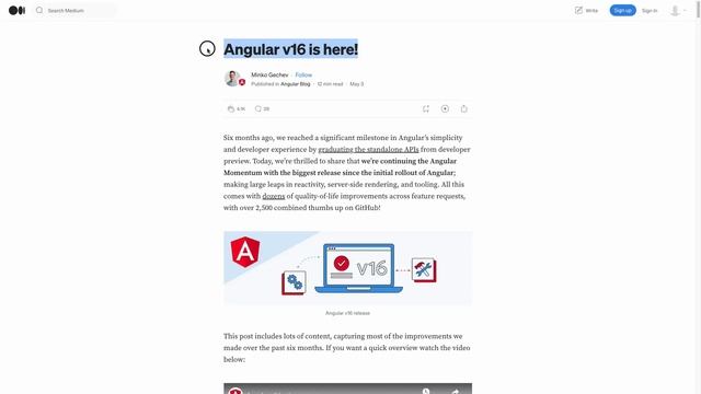Mojo language for Python, Angular v16, OpenAI's Point-E for 3D смотреть онлайн