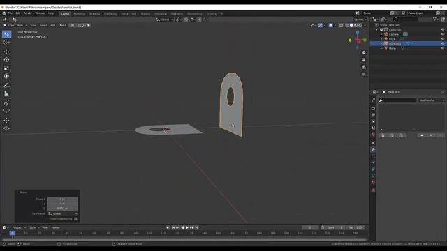 29. Blender Modeling. Уголок