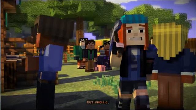 Minecraft Story Mode #1 первый взгляд смотреть онлайн