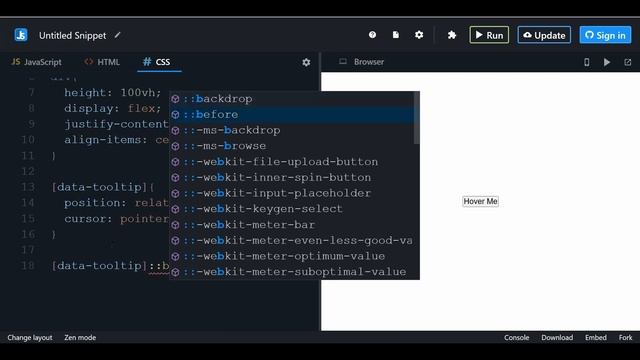 Creating Tooltip in HTML CSS смотреть онлайн