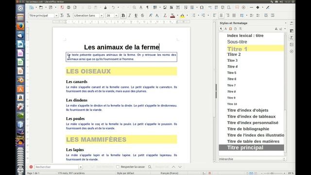 Libre Office Writer - Saut de page смотреть онлайн