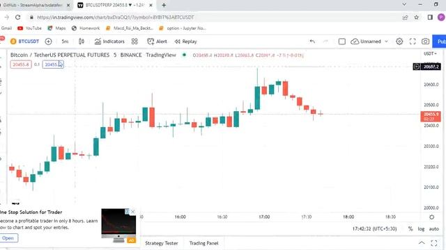 Tradingview : How to fetch candle data for trading bot tvdatafeed# #python binance# смотреть онлайн