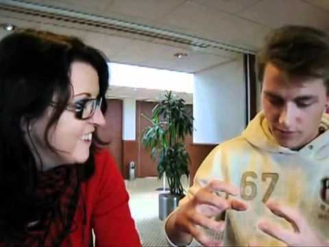 Alex Sparrow Commenting Eric Saade's Glass Aсt In Holland 09 04  11 04