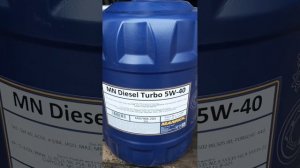 Обзор моторного масла MANNOL MN Diesel turbo 5W-40! в процессе эксплуатации 8000т.км.